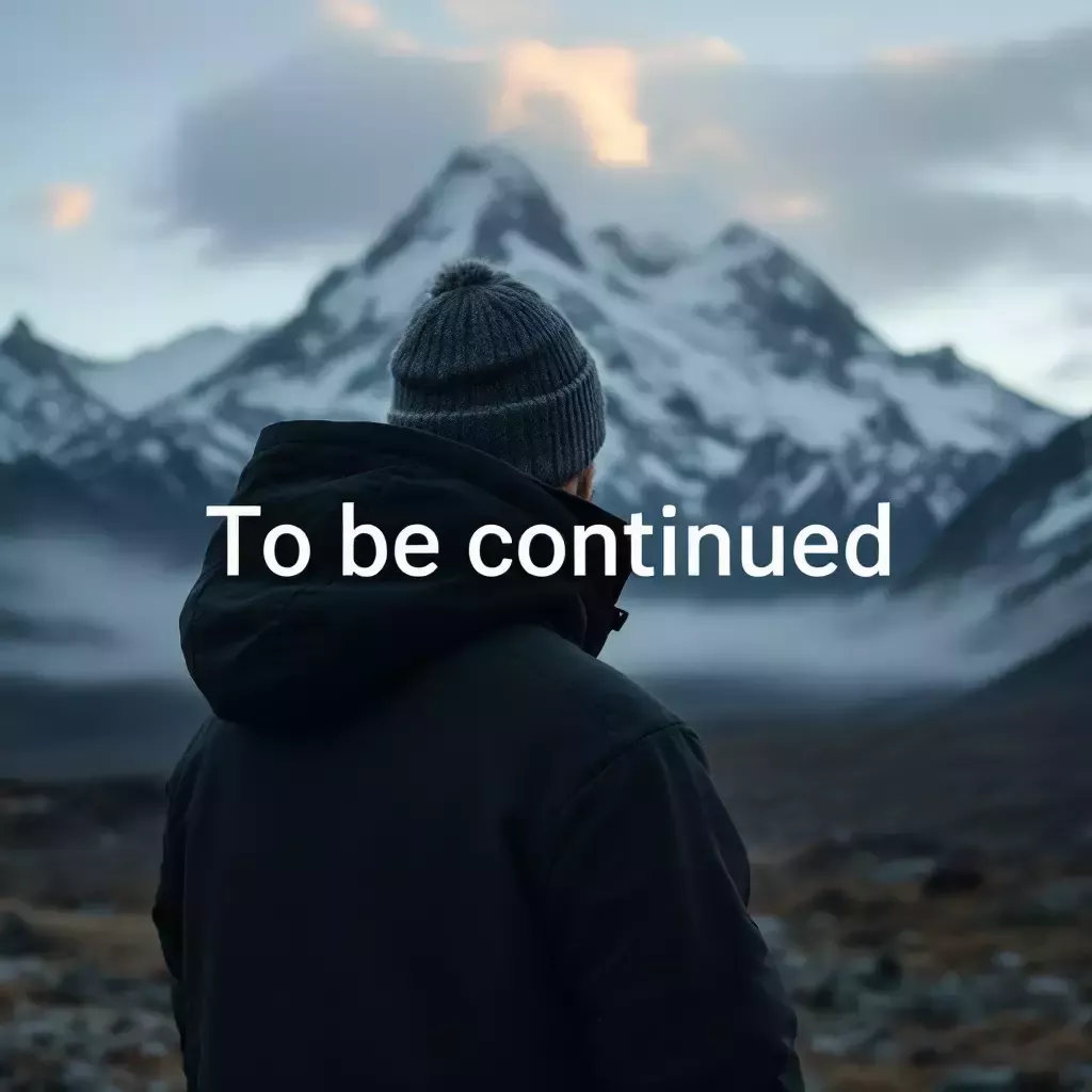 The words "To be continued" in bold covering the whole frame