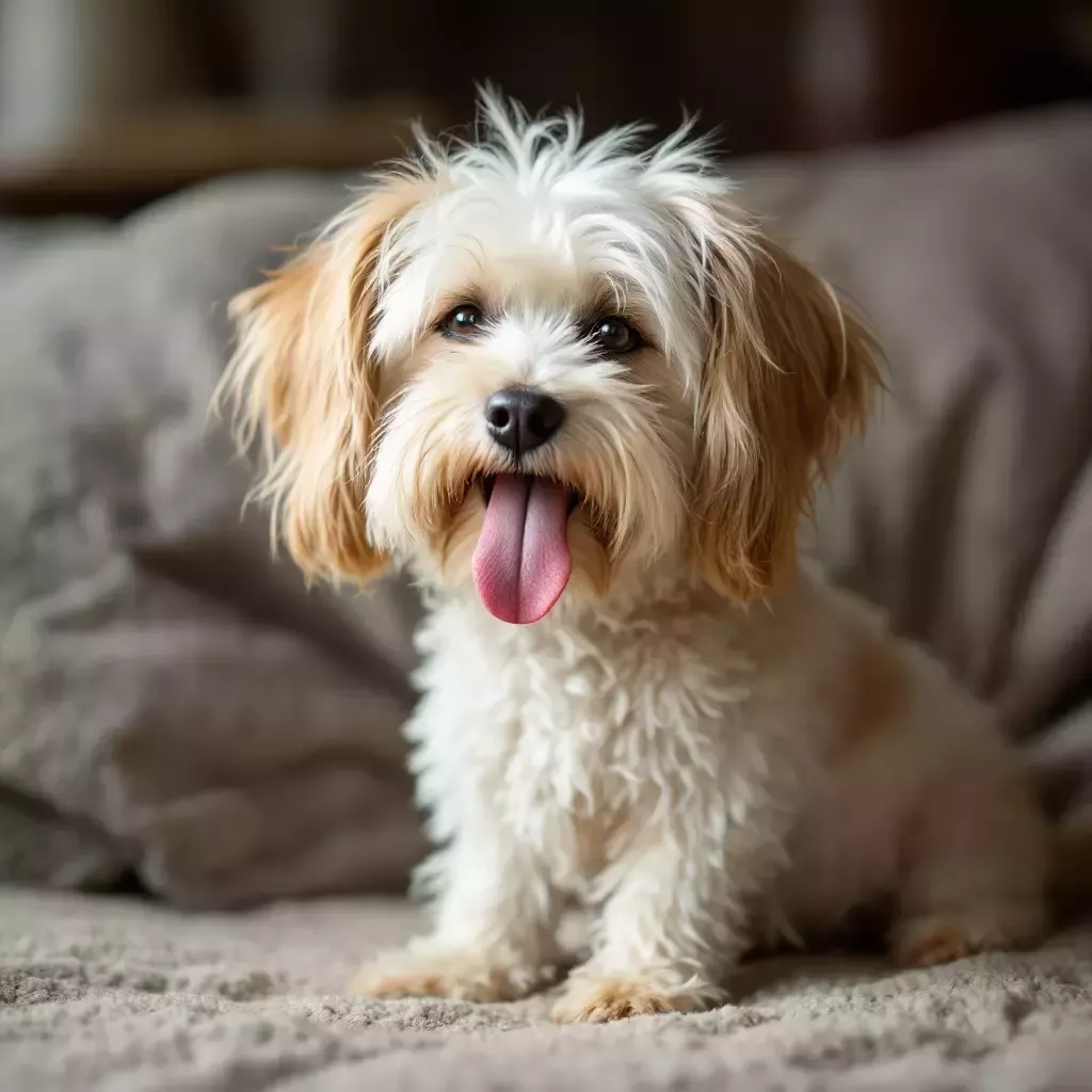 Bing, looking slightly disheveled, sits up and says with a sleepy expression, "That was exhausting... I need a nap."